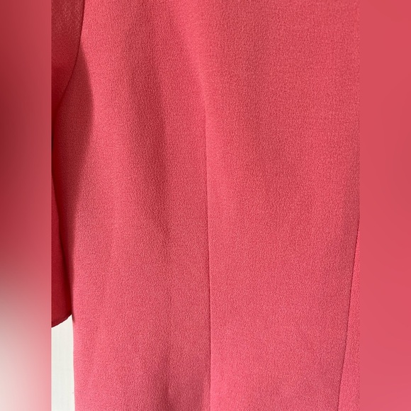 Karl Lagerfeld Pink Pearl Neckline Dress - Picture 7 of 15